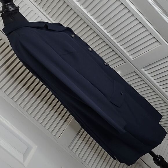 WillowRidge sz 20P midi dress coat navy - Picture 3 of 10
